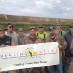 2013 Healing Waters takes Hunting with Heroes Veterans fishing
