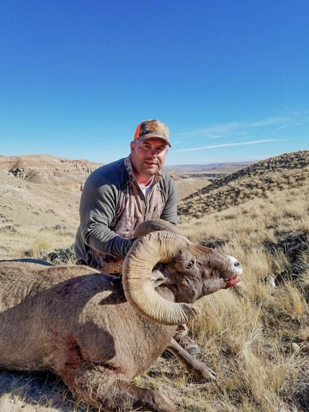 2016 Hero Ron Nading Big Horn Sheep