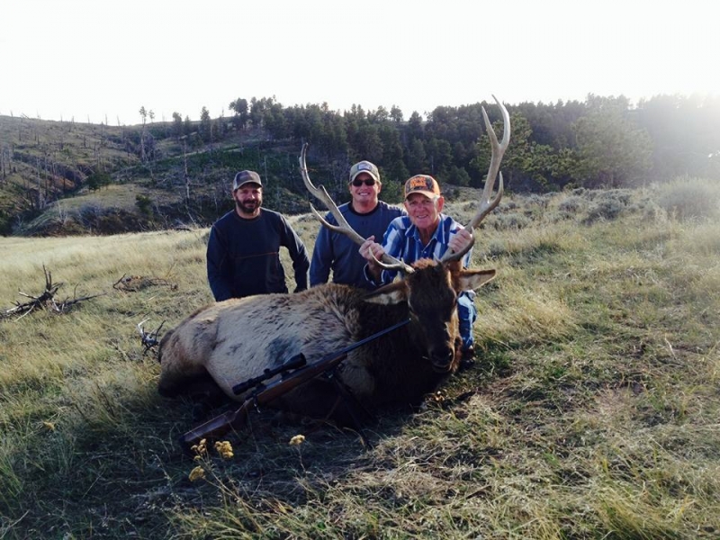 2016 Hero George Dally Elk with guide John Moore