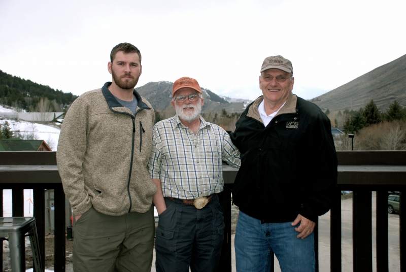 2016 Colton Sasser, Larry Baker, Dan Currah at Wyoming Game Wardens Association Annual Meeting