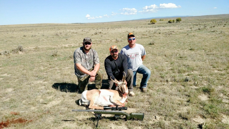 2016 Hero Ruslan Zhelbakov Antelope with guides Chase Gray and Donavan Dally
