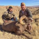 2016 Hero Ron Nading Big Horn Sheep with guide Cody Brown