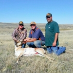 2106 Hero Wayne Dow with guides Jon Halverson and Phil Lewis