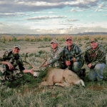 2016 Hero Wayne Dow Mule Deer with guides Shane Farella and Matt Hood