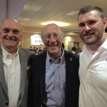 Dan Currah, Governor Mike Sullivan, Colton Sasser