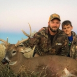2017 Hero Andrew Delfina and Son, Deer