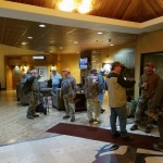 2017 Central WY Chapter and Heroes getting ready to head out. Watch out Antelope!