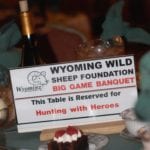 2016 Wyoming Wild Sheep Foundation Big Game Banquet