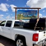 Auction Package: Smoker donated by Moberg Smokers, a whole pig and all the tools and fixins’, and a US Flag presented by US Senator John Barrasso