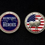 Commemorative gift from Hunting with Heroes presented to all guests.